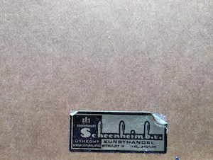 Tilly Moes - Stilleven met anemonen -olieverf op paneel- kopen? Bied vanaf 60!