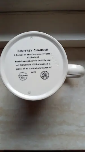 Wedgwood - Pelgrims beker Geoffrey Chauer. kopen? Bied vanaf 25!