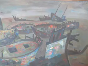 Dirk Breed - Scheepswrakken aan de Vloedlijn kopen? Bied vanaf 750!