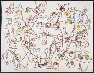 Jan Voss - Litho, Sans titre / Prent 190 kopen? Bied vanaf 35!