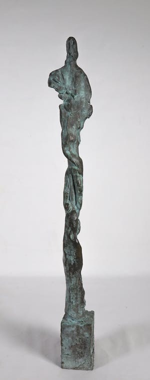 Ad Arma - Groot abstact bronzen figuur kopen? Bied vanaf 450!