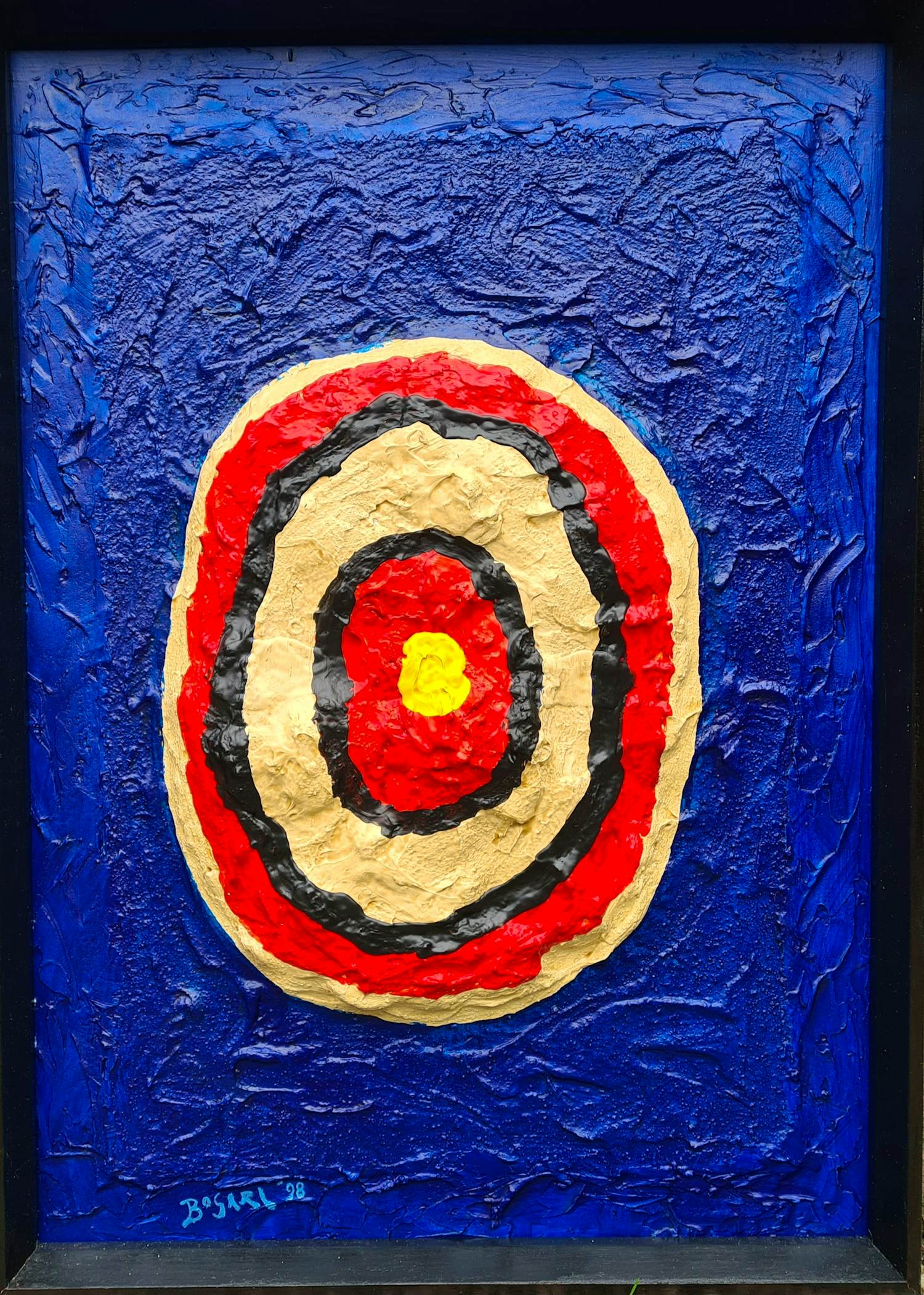 Bram Bogart - RoodZwartGeelOvaal kopen? Bied vanaf 450!