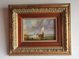 Niet of onleesbaar gesigneerd - Zeilschepen op zee kopen? Bied vanaf 1!