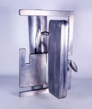 Harald Schole - Aluminium, Zonder titel verkocht voor € 150!