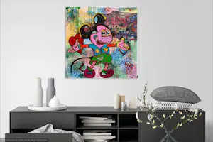 Zippora Sahanaja - Mickey en Minnie Mouse van Zippora Meijer kopen? Bied vanaf 575!