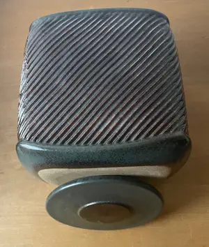 Martin Goedersmann - Deckeldose aus Steinzeug mit Feldspatglasur kopen? Bied vanaf 69!