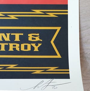 Shepard Fairey - Print and Destroy kopen? Bied vanaf 1!
