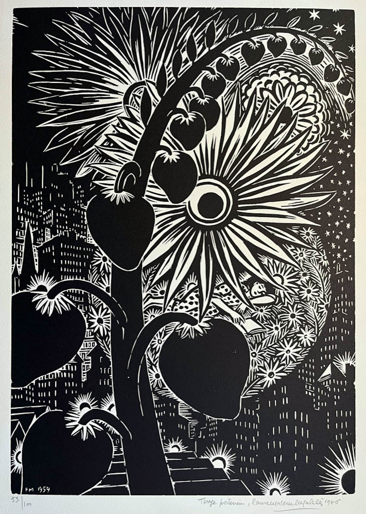 Buy Frans Masereel - Conte de fées - Von der Witwe signiert, nummeriert, 1959/76 - großes Blatt? Bid from 240!