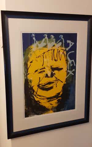 Herman Brood - Alex, mooi gelijst verkocht voor € 310!
