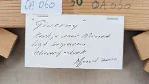Joop van Egmond - Giverny (het kerkje waar Monet begraven ligt) kopen? Bied vanaf 250!