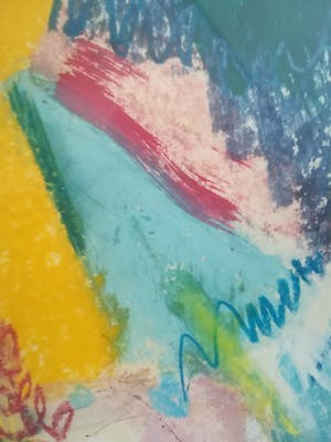 Niet of onleesbaar gesigneerd - pastel, zeezicht, abstract en origineel kopen? Bied vanaf 1!