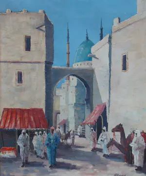 H. Gooyer - Arabisch stadsgezicht kopen? Bied vanaf 75!