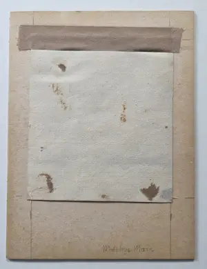 Matthijs Maris - Toegeschreven aan. Moeder en kind. kopen? Bied vanaf 99!