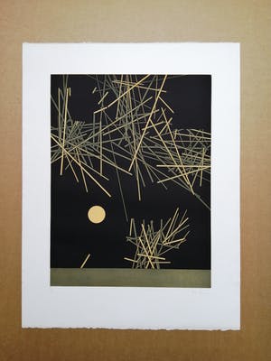 Pol Bury - Houtsnede - Handgesigneerd kopen? Bied vanaf 245!