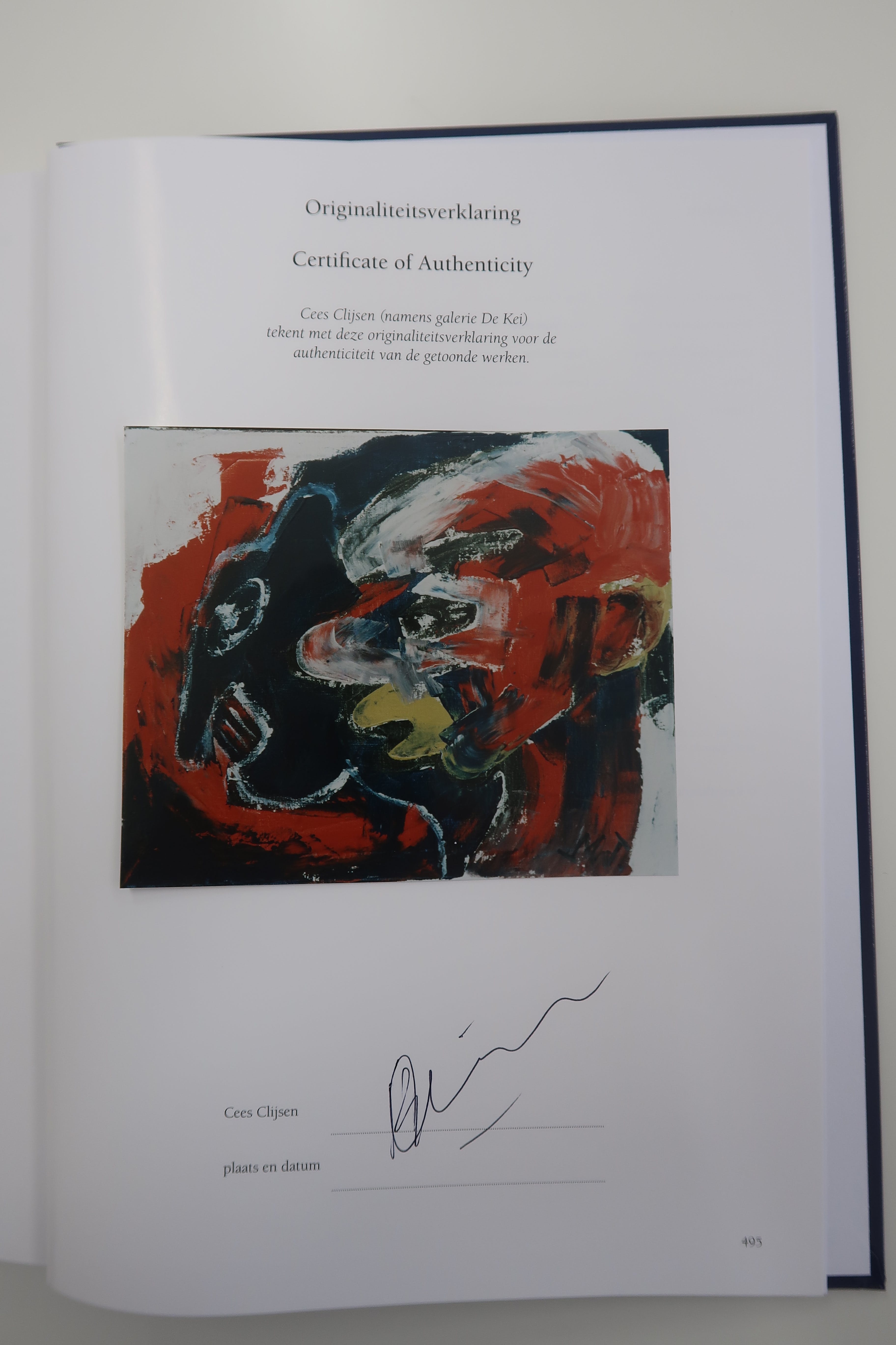 Martin van Wordragen - Olieverf op doek, Bestraffe - Ingelijst kopen? Bied vanaf 200!