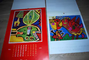 Corneille - Bord (nieuw in doos) / kalender Cobra / kalender Corneille / Hardcover boek kaufen? Bieten Sie von 100!