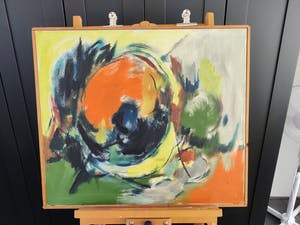 Iet van Es - Abstract schilderij kopen? Bied vanaf 75!