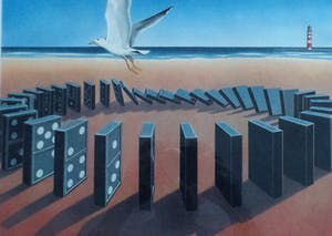 Gieb van Enckevorst - Wave - Litho kopen? Bied vanaf 19!