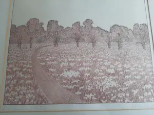 Peter Redeker - Ets, Landschap 1B kopen? Bied vanaf 40!