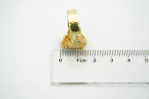 49 - Mooie 18 krt geel gouden Surinaamse vriendschaps-ring - unisex model kopen? Bied vanaf 560!