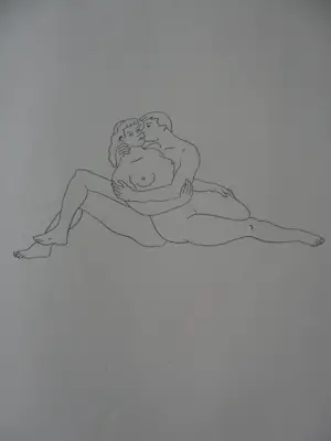 Teun Roosenburg - 10 Litho's, Titel, De Minnenden kopen? Bied vanaf 30!