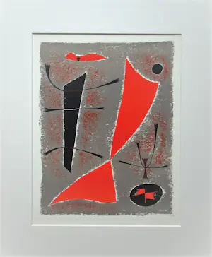 Gustave Singier - Abstracte compositie - 1955 - Originele lithografie - Mourlot kopen? Bied vanaf 150!