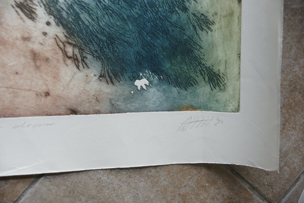 Ad Arma - Laatste x! Ad Arma - ".... een droom" - grote ets uit 1992 - oplage: 75 ex. kopen? Bied vanaf 1!