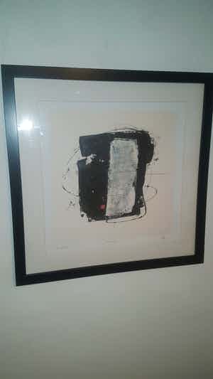 Natacha Pirney - Abstract werk in nieuwstaat verkocht voor € 50!