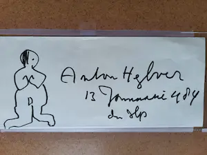 Anton Heyboer - gemende techniek, gesigneerd - 1984 kopen? Bied vanaf 129!