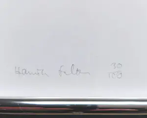 Hamish Fulton - Blue en White, handgesigneerde en genummerde offset kopen? Bied vanaf 475!