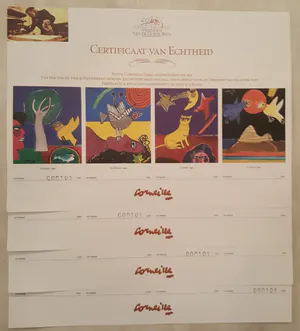 Corneille - complete portofolio met beperkte oplage: le Martin, le Midi, le Soir, la Nuit. kopen? Bied vanaf 760!