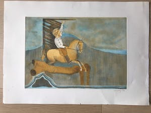 Aat Verhoog - jongen op paard kopen? Bied vanaf 5!