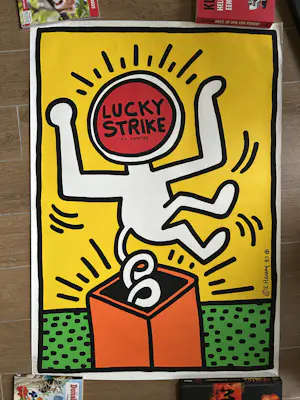 Keith Haring - Lucky Strike 2 kopen? Bied vanaf 25!