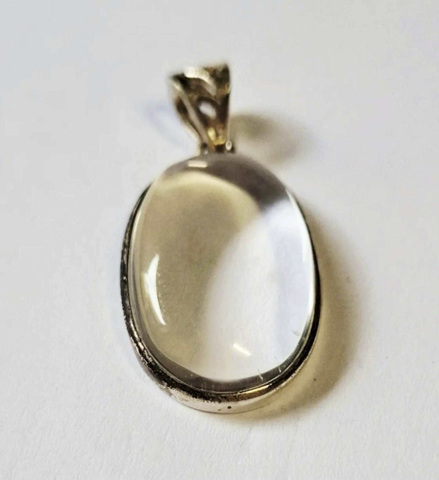 Natuurlijke zuivere kristallen edelsteen hanger 925 sterling zilveren kopen? Bied vanaf 50!