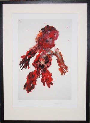 Armando - Rode Krijger (MOOI INGELIJST) kopen? Bied vanaf 225!