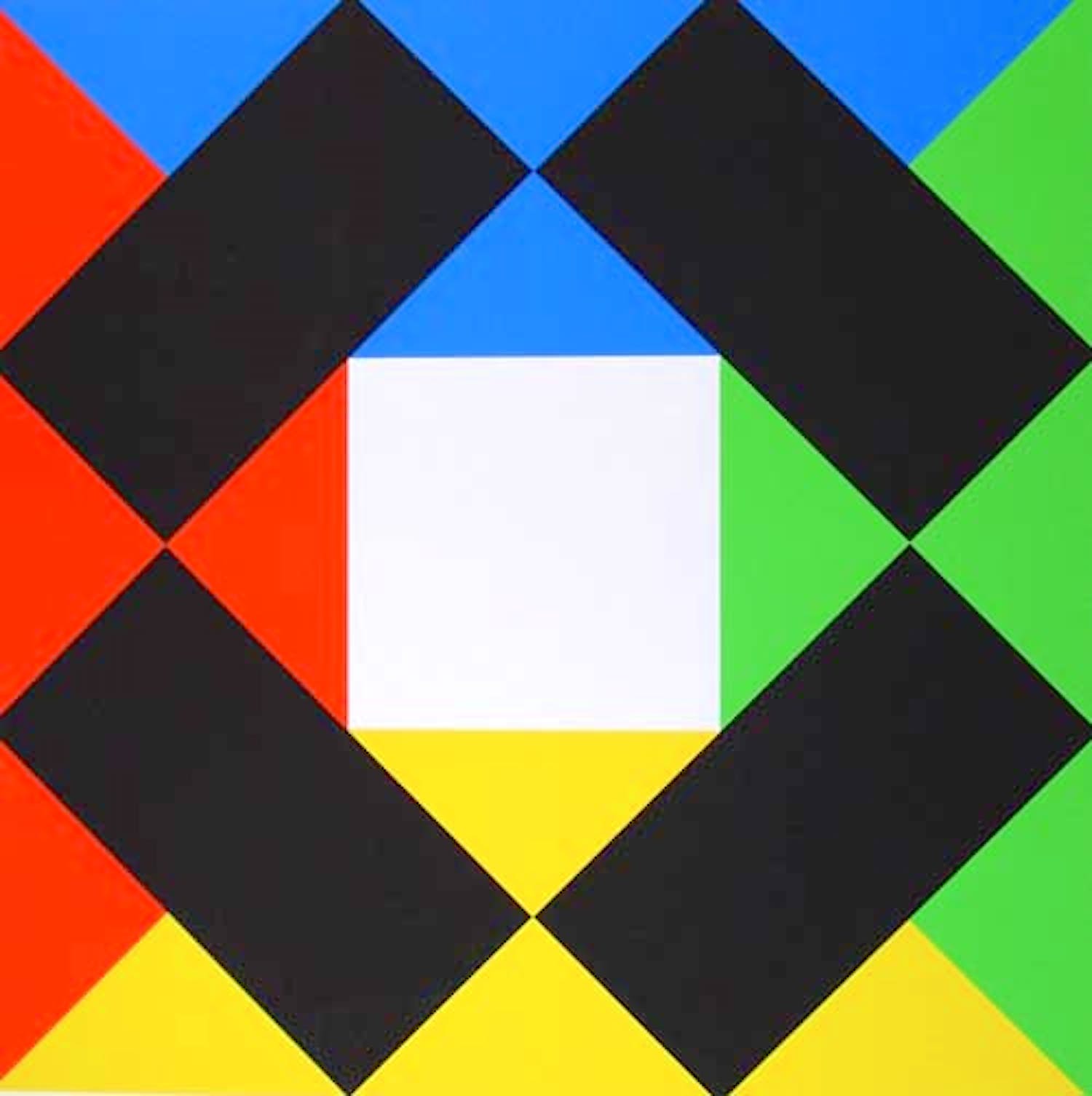 Max Bill - Kleurenzeefdruk COMPOSITIE in KLEUR verkocht voor € 50!