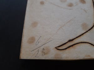 Reinhoud D'Haese - zeldzame ets / aquatint, Nr 6/25 , gesigneerd en ingelijst kopen? Bied vanaf 100!