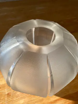 Andries Dirk Copier - Model Slijpsel 642, vaas - Glas kopen? Bied vanaf 55!