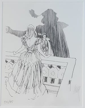 Peter van Straaten - Balkonscène Romeo en Juliet kopen? Bied vanaf 60!