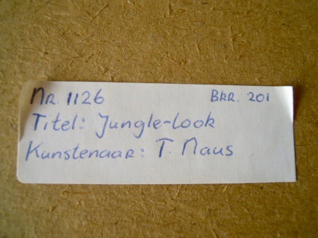 Catharina Naus - 4 heel aparte werkjes waarvan ook de lijst een kunstwerk is. kopen? Bied vanaf 35!