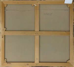 Jos Schimmer - Olieverf op doek, Zonder titel (Groot) kopen? Bied vanaf 1!