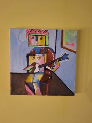 Niet of onleesbaar gesigneerd - Spel gitaar kopen? Bied vanaf 1!