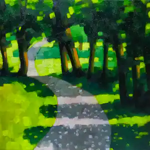 Willem Visser - De weg naar Douzains verkocht voor € 80!