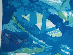 Jenny Fleur - Litho, “Abstract” – 1987 – nr. 41 / 50 kopen? Bied vanaf 1!