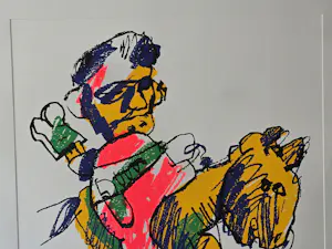 Herman Brood - Man met Paard - Handgesigneerd - 27/200 kaufen? Bieten Sie von 430!