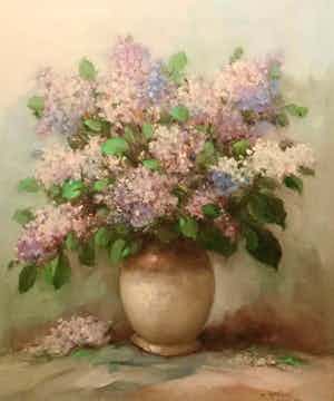 Harry Koolen - C2213 Bloemstilleven verkocht voor € 150!