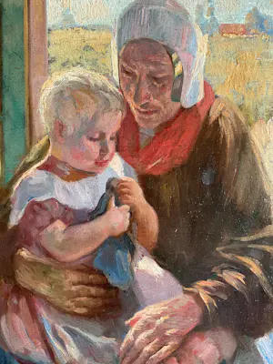 Heinrich Martin Krabbe - Moeder met kind kopen? Bied vanaf 950!