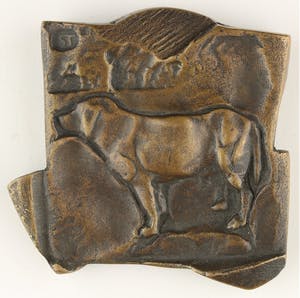 Geer Steyn - Bronzen penning: Jaarpenning Hond - Labrador Job, 2012 kopen? Bied vanaf 145!