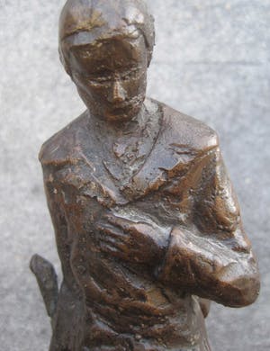 Brons (Onbekend) - Labre, patroon van de zwervers en vagebonden en daklozen kopen? Bied vanaf 50!