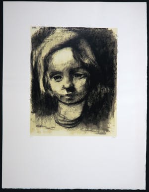 Niet of onleesbaar gesigneerd - Litho, Portret kopen? Bied vanaf 1!